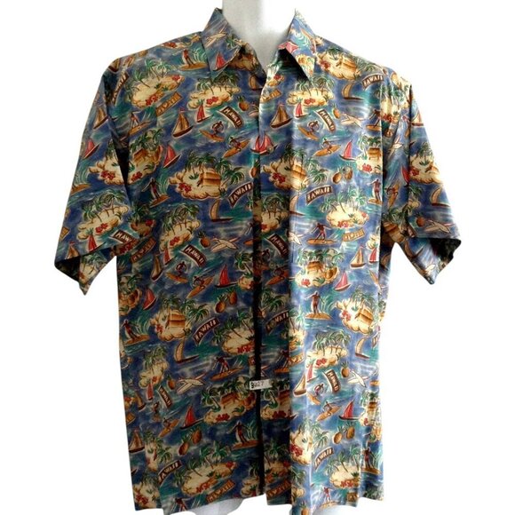 Campia Moda Hawaiian Aloha Shirt - Picture 1 of 4